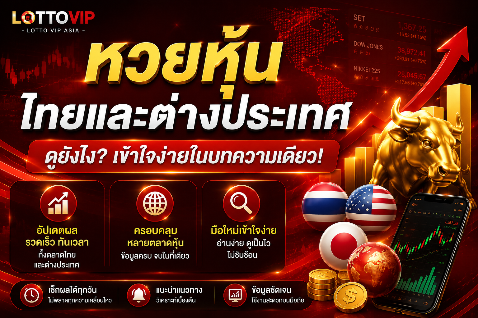 ตรวจหวยออนไลน์ยังไงให้ดูง่าย? รวมวิธีเช็กผลหวยแต่ละ